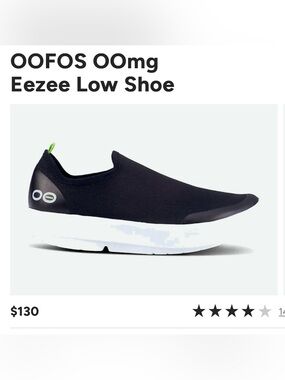 OOFOS 00mg Eezee Pull on Black Woman’s size 7.5